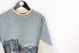 Vintage Motor Cats Sweater Large