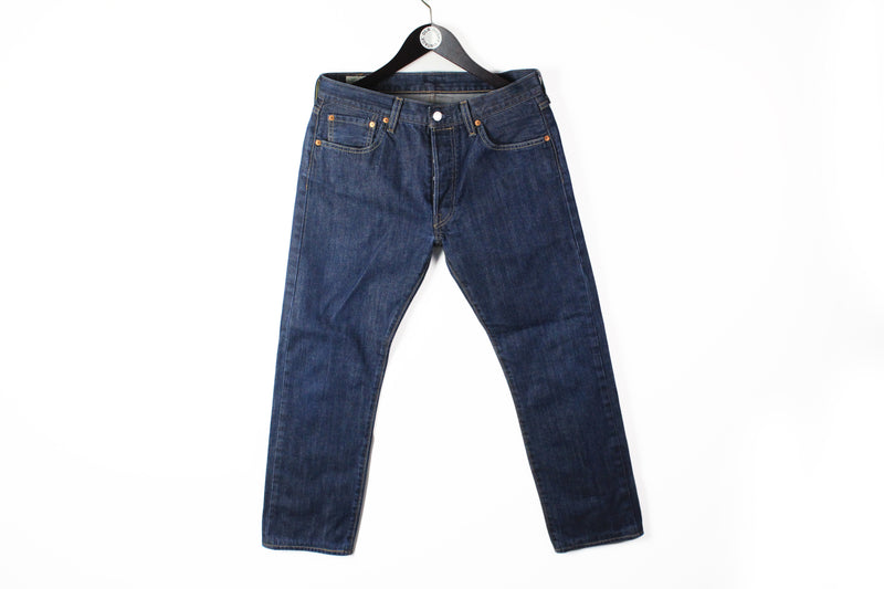 Levis 501 Big E Jeans W 32 L 30 blue vintage collection blue classic Premium Denim Pants