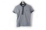 Dolce & Gabbana T-Shirt Medium blue button tee small front logo