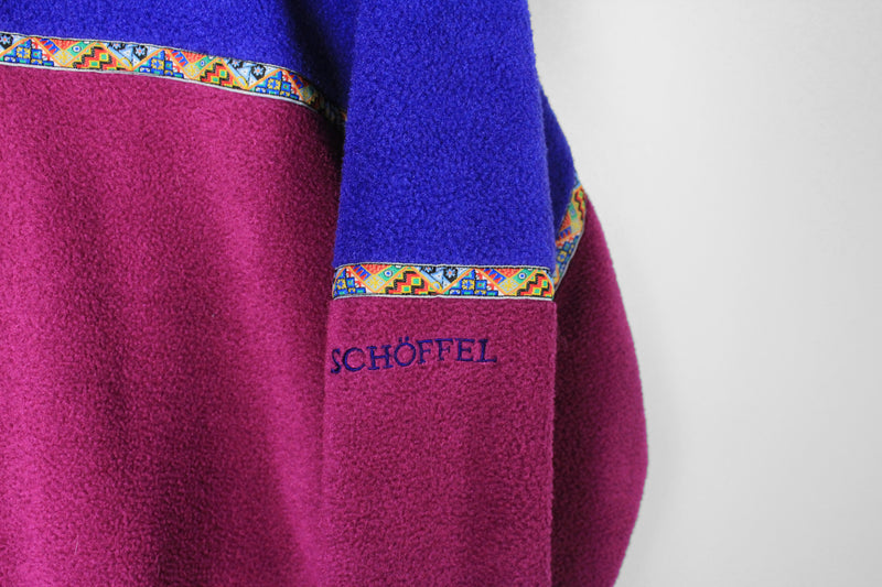 Vintage Schoffel Polartec Fleece Full Zip XLarge