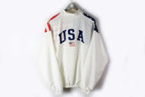 Vintage USA 1/4 Zip Light Wear Anorak Large