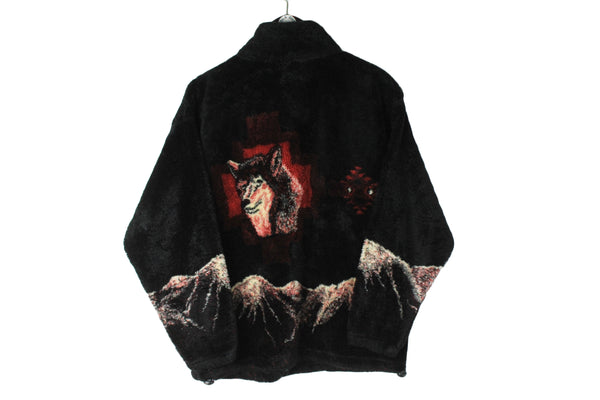 Vintage Wolf Fleece Women's Medium