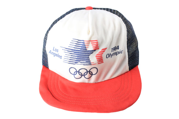 Vintage Los Angeles 1984 USA Olympic Games Trucker Cap