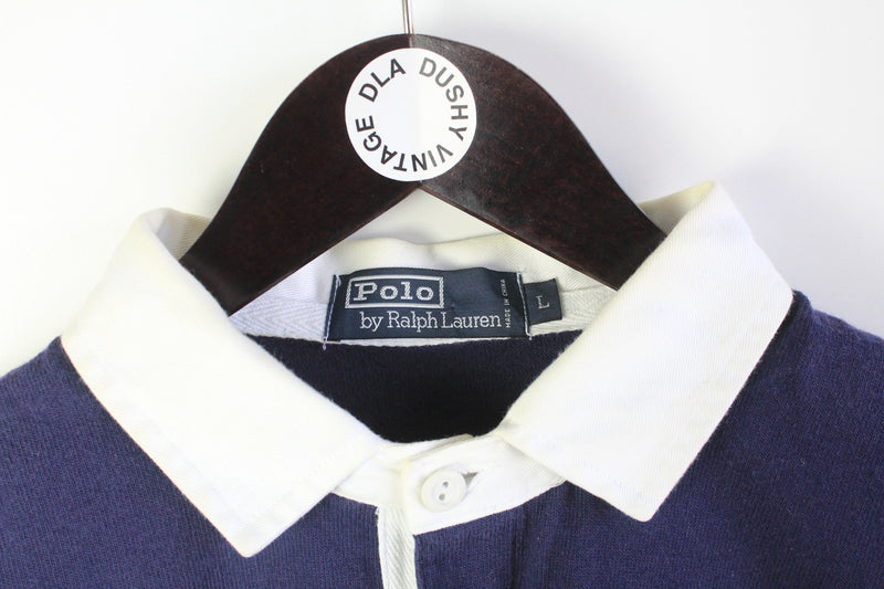 Vintage Polo by Ralph Lauren Rugby Shirt Large / XLarge