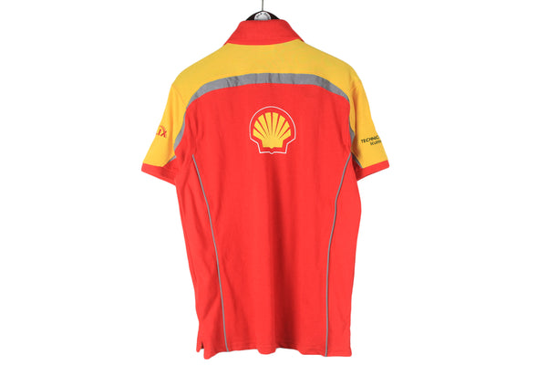 Ferrari Shell Polo T-Shirt Medium