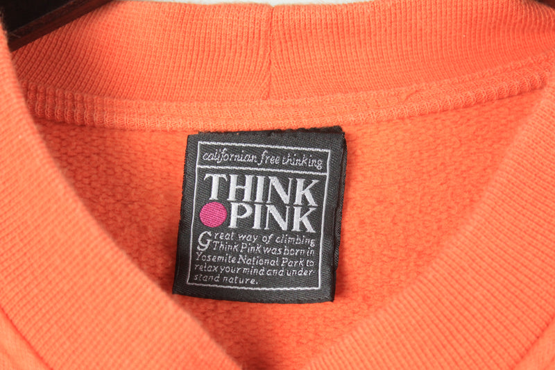 Vintage Think Pink Sweatshirt Small