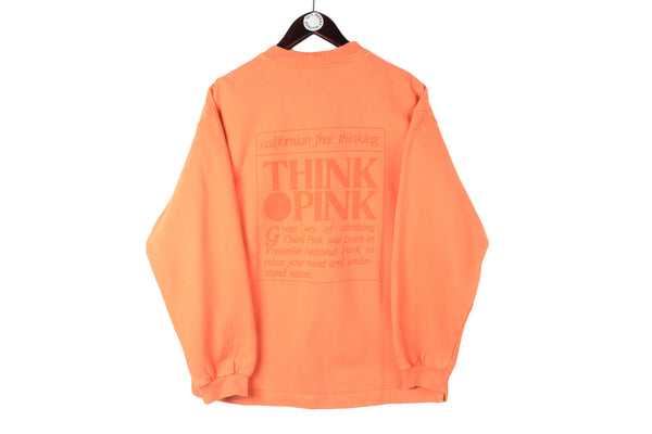 Vintage Think Pink Sweatshirt Small