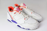 athletic sport shoes white running trainers Vintage Brooks Sneakers US 8.5 bright hip hop shoes