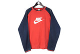 Vintage Nike Sweatshirt Medium big logo 00s crewneck long sleeve retro style authentic sportswear USA