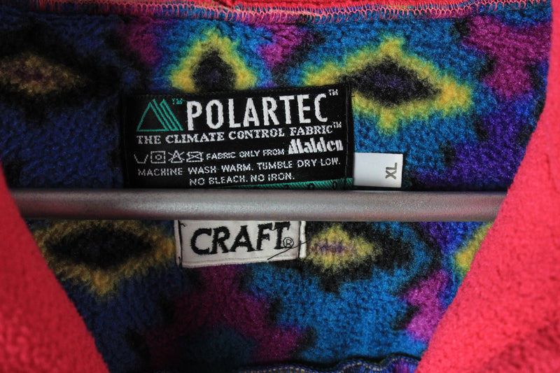 Vintage Polartec Fleece Half Zip XLarge