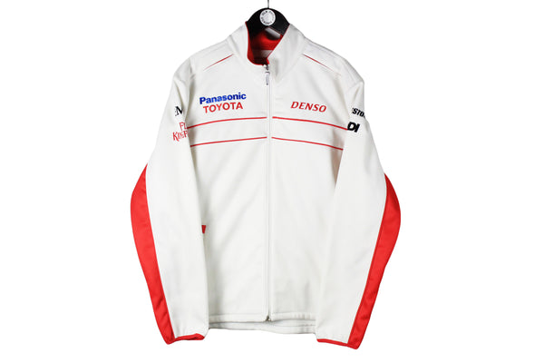 Vintage Panasonic Toyota Formula 1 Team Jacket XLarge 2005-2008 full zip light wear racing sport windbreaker F1