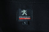 Vintage Peugeot Sport Fleece Full Zip Large