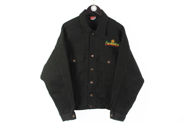 Vintage Bob Marley 1994 Denim Jacket XLarge
