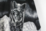 Vintage Wolf Fleece Full Zip XLarge