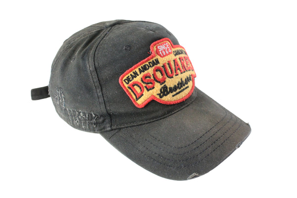 Dsquared2 Cap black big logo retro style streetwear
