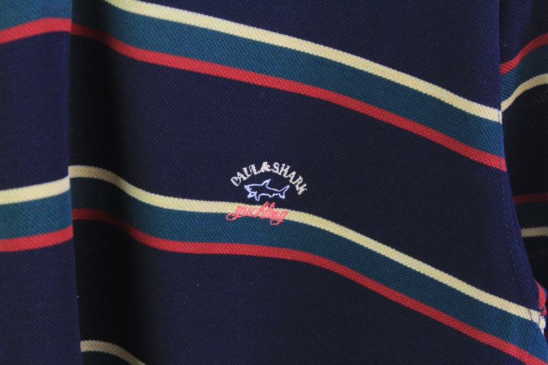 Vintage Paul & Shark Polo T-Shirt XXLarge