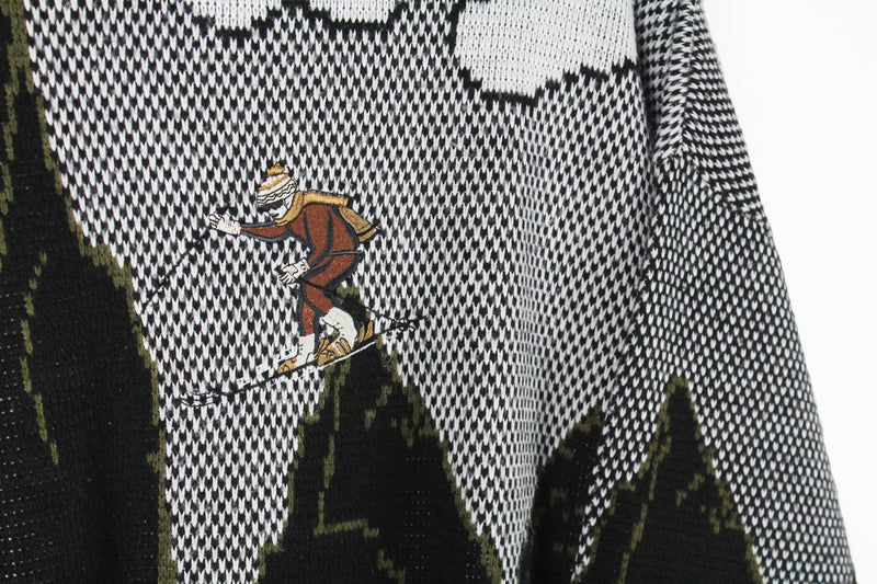 Vintage Ski Sweater Large