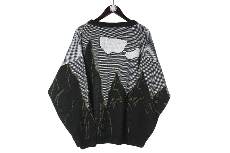 Vintage Ski Sweater Large