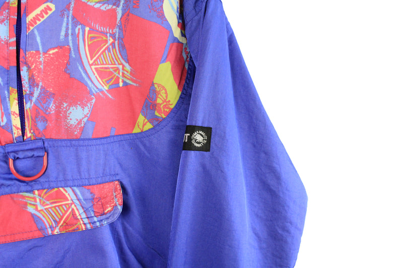 Vintage Mammut Fleece Jacket Reversible Anorak Large