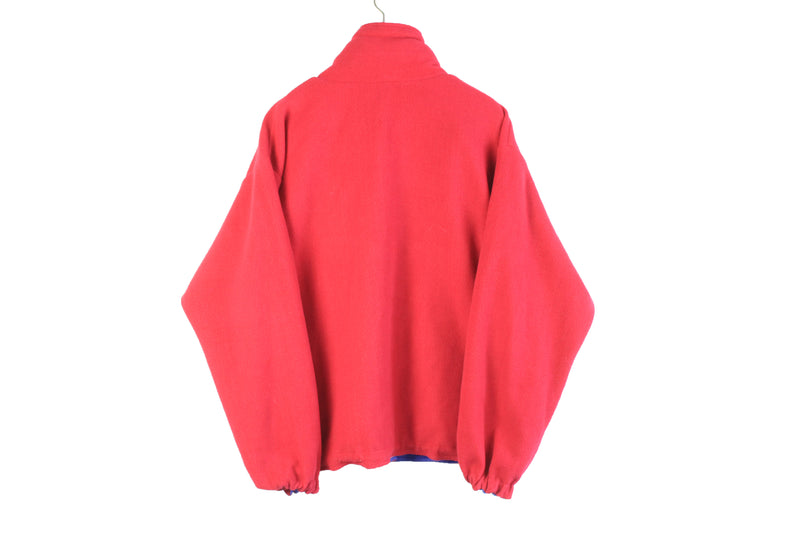 Vintage Mammut Fleece Jacket Reversible Anorak Large