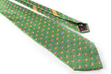 luxury retro classic 90s accessories authentic abstract pattern vintage Vintage Tie Salvatore Ferragamo Camel pattern animal print