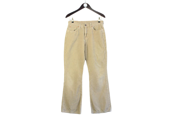 Vintage Levi's 584 Corduroy Pants W 30 L 32 brown 90s retro USA jeans
