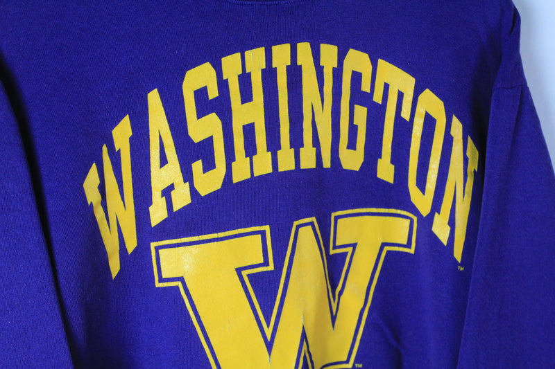 Vintage Washington Huskies Sweatshirt Small