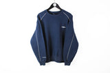 Vintage Umbro Sweatshirt Medium navy blue 90s sport crewneck athletic pullover