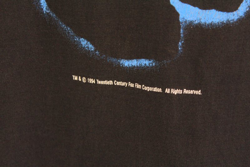 Vintage The X-Files 1993 T-Shirt Medium black 90's 20 Century Fox Film Corporation