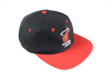 Vintage Miami Heat Cap black big logo NBA 90's basketball hat