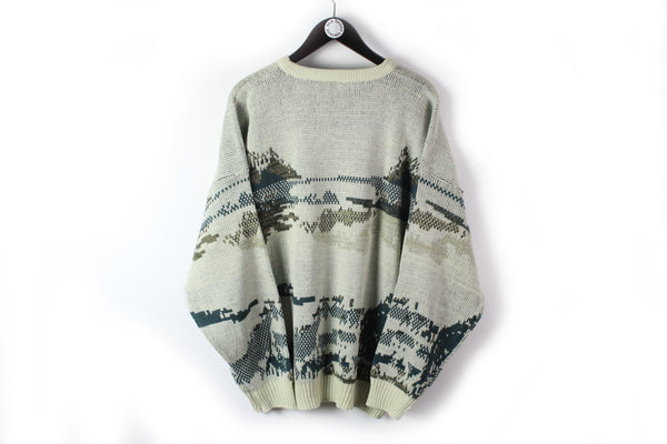 Vintage Hunting Sweater XLarge