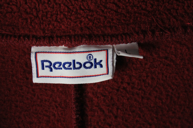 Vintage Reebok Fleece 1/4 Zip Large