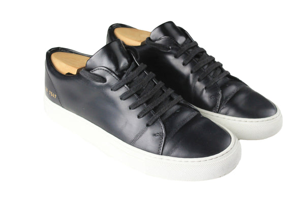 Common Projects Sneakers Women's 37 black leather streetwear casual shoes