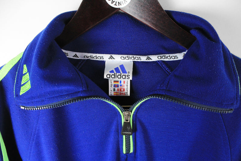 Vintage Adidas Sweatshirt 1/4 Zip XLarge