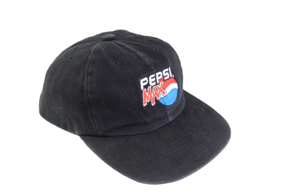 Vintage Pepsi Max Cap black big logo Generation 90's hat