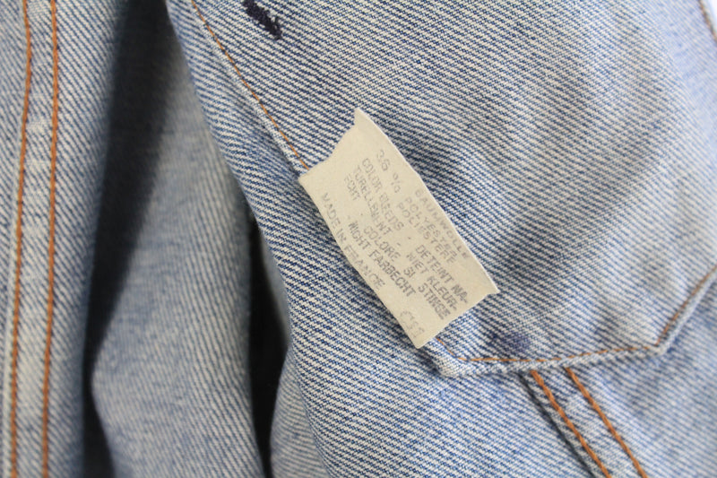 Vintage Levi's Samantha Fox Denim Jacket Large