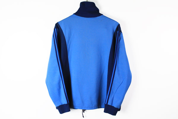 Vintage Adidas Sweatshirt Half Zip Small / Medium