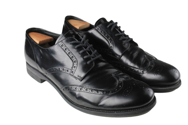 Prada Brogue Shoes US 12 authentic leather classic luxury streetwear shoes