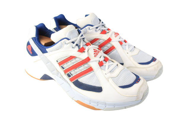 Vintage Adidas Sneakers US 11.5 white running 90s retro sport trainers authentic sport shoes