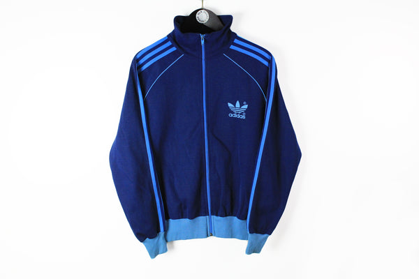 Vintage Adidas Track Jacket Small / Medium made in Hong Kong retro style 80s sport jacket