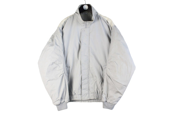Vintage Honda Jacket XLarge size men's oversize big logo sport car Japan moto merch race racing style full zip coat 90''s 80's style puffer