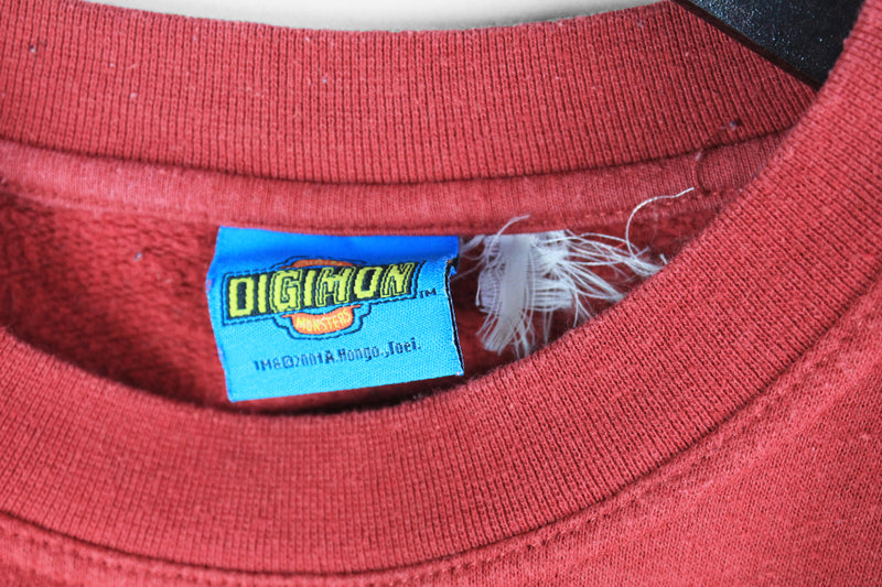Vintage Digimon 2000 Sweatshirt Small
