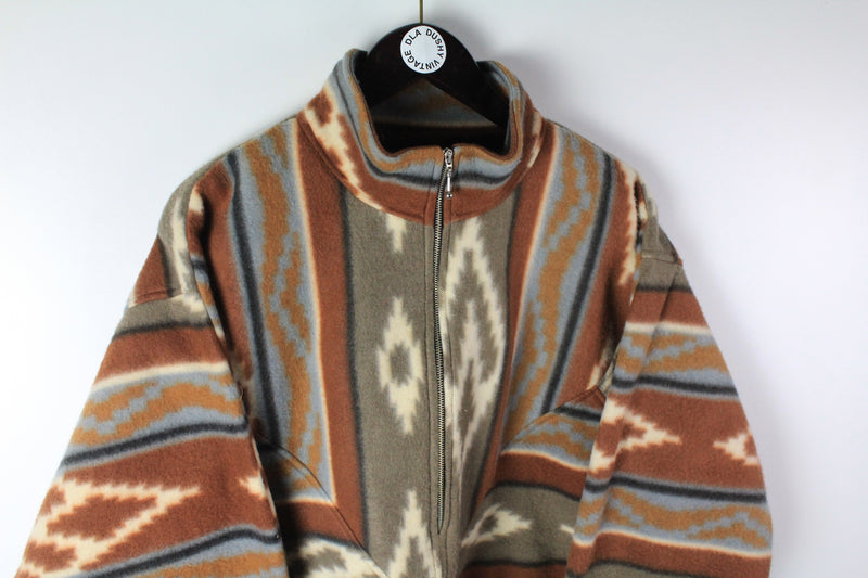 Vintage Fleece Half Zip XLarge