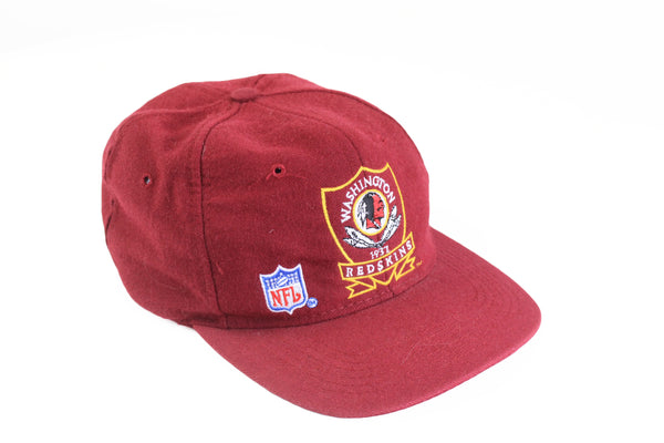 Vintage Washington Redskins Cap 1992 red big logo 90's rare retro style deadstock NFL football hat