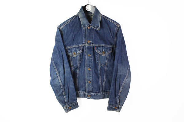 Vintage Levis Denim Jacket Medium blue 90's jean coat