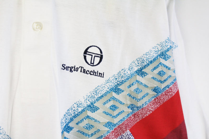 Vintage Sergio Tacchini Polo T-Shirt XLarge