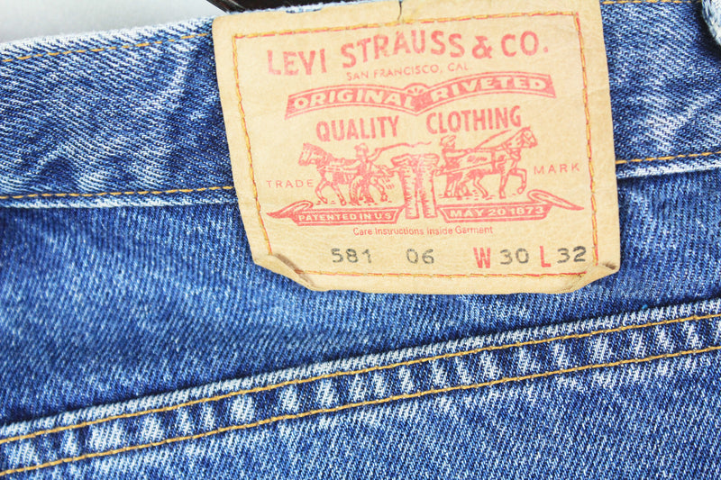 Vintage Levis 581 Jeans W 30 L 32