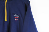 Vintage Audi TT Adidas Sweatshirt 1/4 Zip Large
