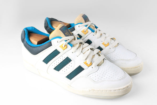 Vintage Adidas ATP Tour Sneakers US 10 tennis white green 90s retro classic sport style casual trainers athletic shoes 90s