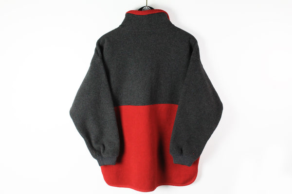 Vintage Fleece Half Zip Women's XLarge